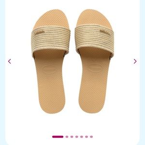 You Malta Metallic Sandals size 37-38